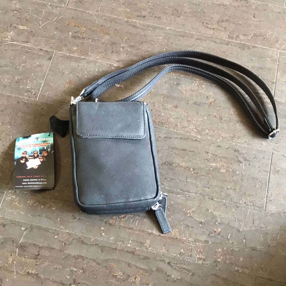 Conceal Carry Leather Purse with Holster